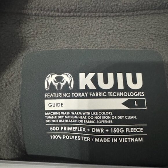 KUIU Jacket-Guide DCS Jacket-Verde-Large - Picture 6 of 7